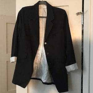 Centre Ville | Boyfriend Cut Black Blazer